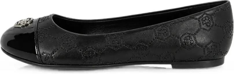 Philipp Plein Nappaleren ballerina's met monogram stras Zwart - Foto 5