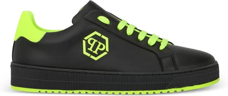 Philipp Plein Neon Rock low-top sneakers Zwart