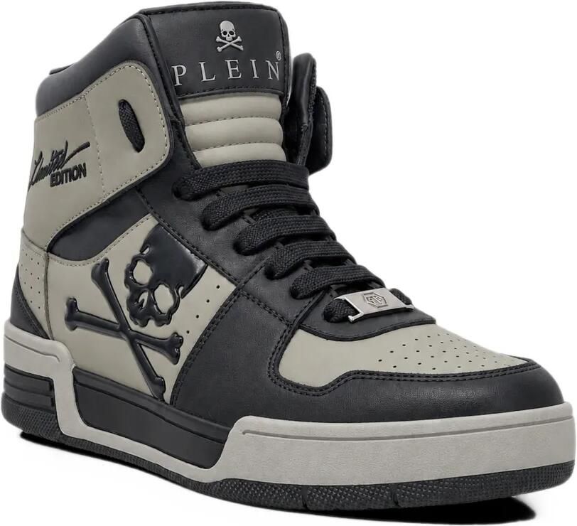 Philipp Plein Notorius high-top sneakers Grijs - Foto 3