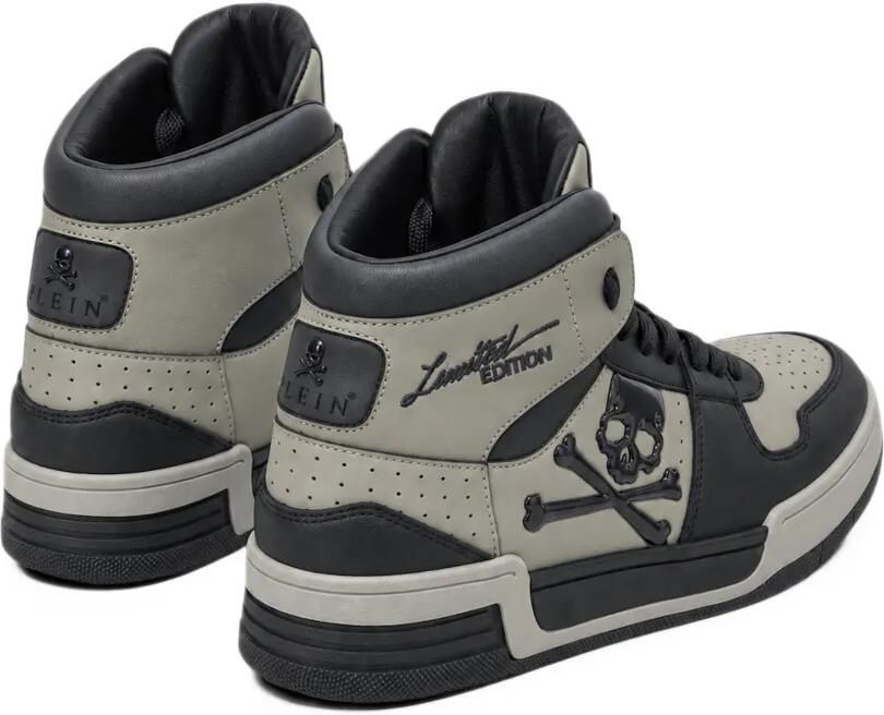 Philipp Plein Notorius high-top sneakers Grijs - Foto 4