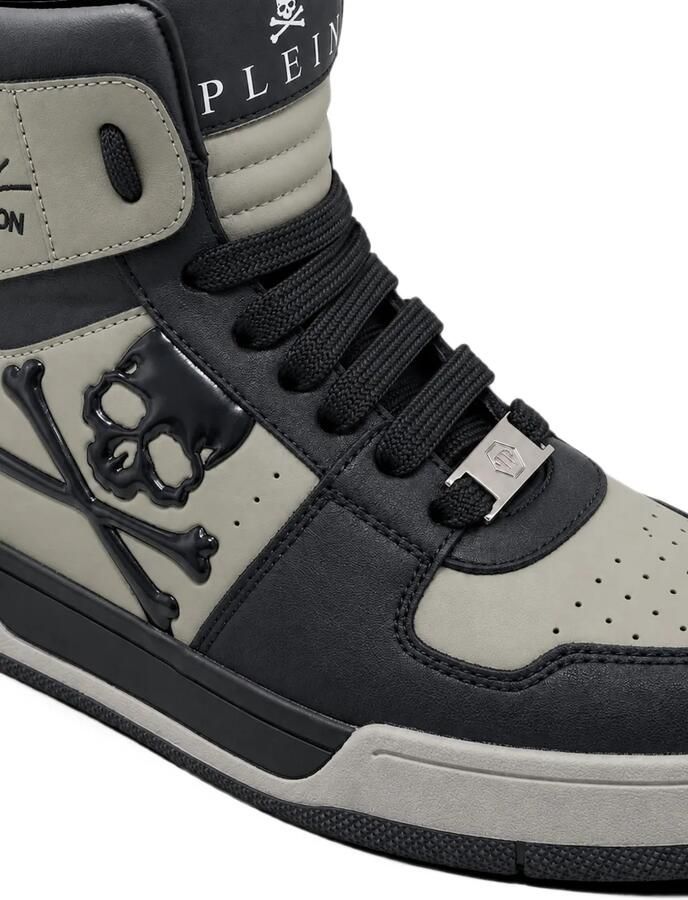 Philipp Plein Notorius high-top sneakers Grijs - Foto 2