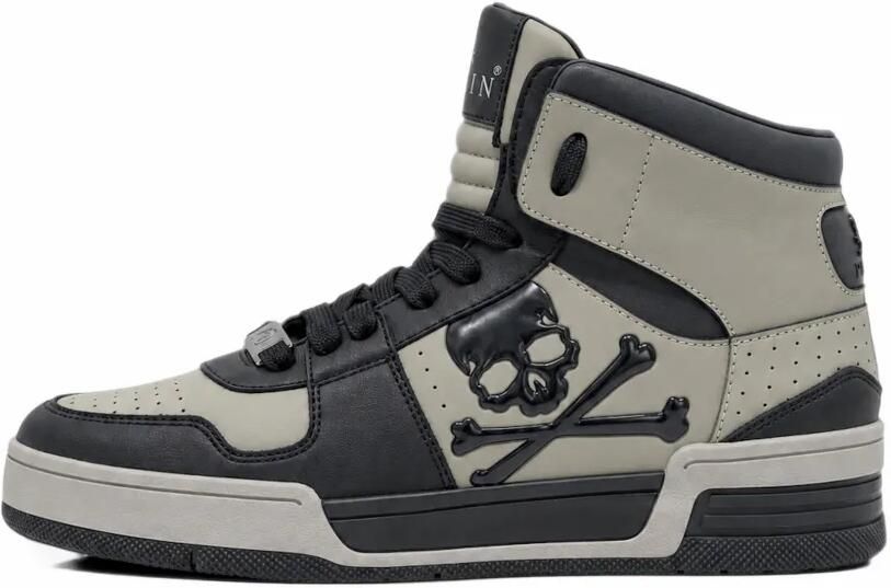 Philipp Plein Notorius high-top sneakers Grijs - Foto 5