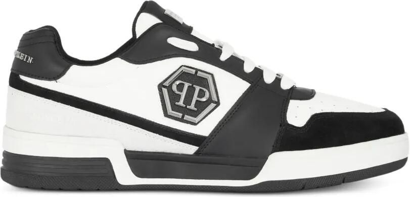 Philipp Plein P-Force 78 sneakers met logoplakkaat Wit