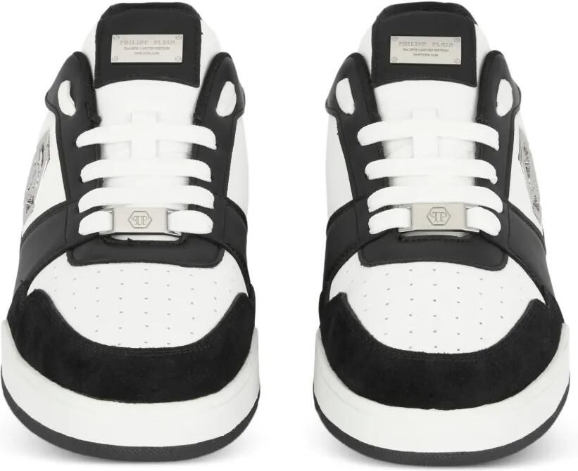 Philipp Plein P-Force 78 sneakers met logoplakkaat Wit - Foto 3