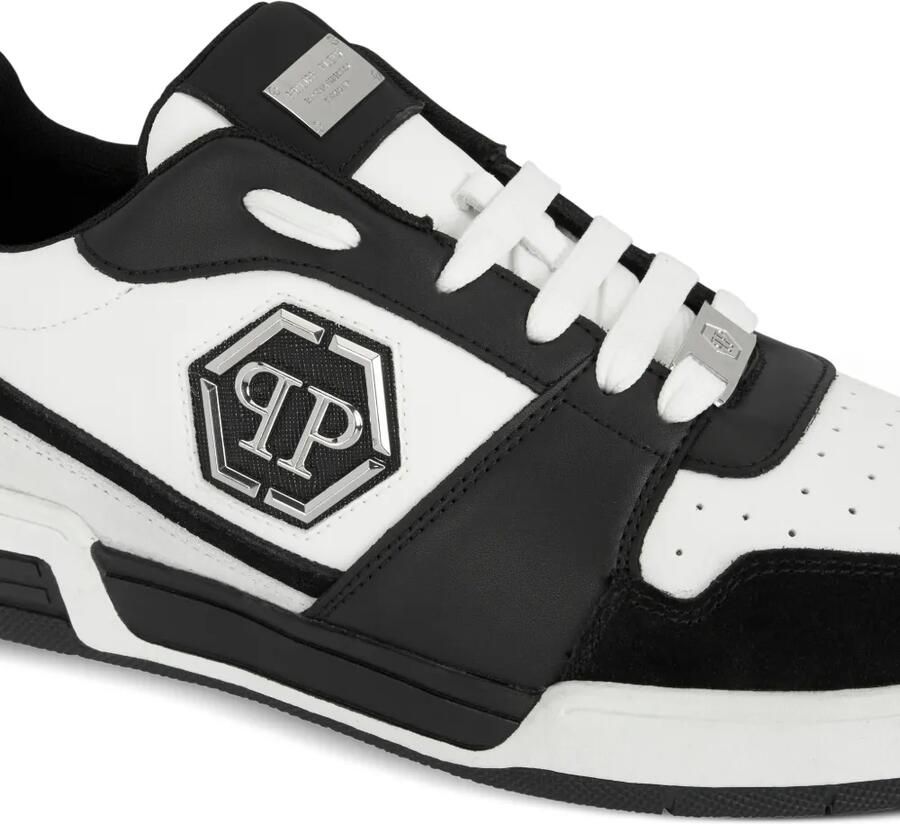 Philipp Plein P-Force 78 sneakers met logoplakkaat Wit - Foto 2