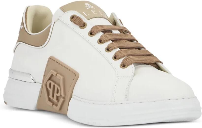 Philipp Plein Phantom Kick$ low-top sneakers met logoplakkaat Wit - Foto 5