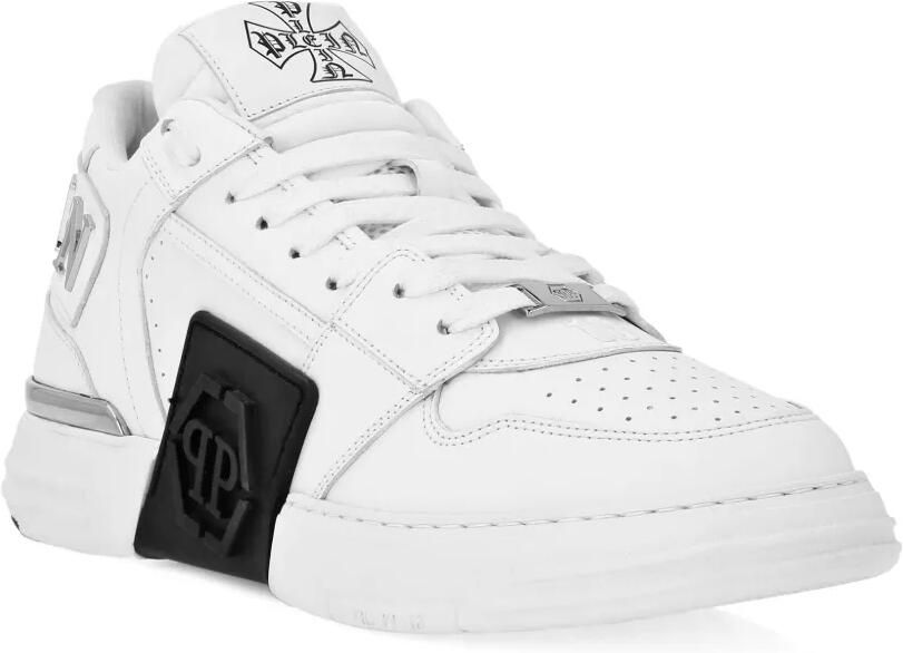 Philipp Plein Phantom Kicks sneakers met vlakken en logo Wit - Foto 4