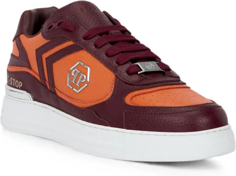 Philipp Plein Pit-$top low-top sneakers Rood - Foto 3