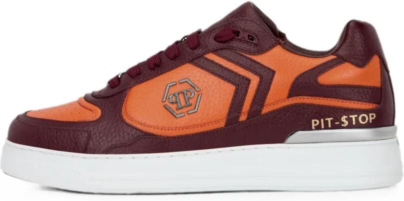 Philipp Plein Pit-$top low-top sneakers Rood - Foto 5