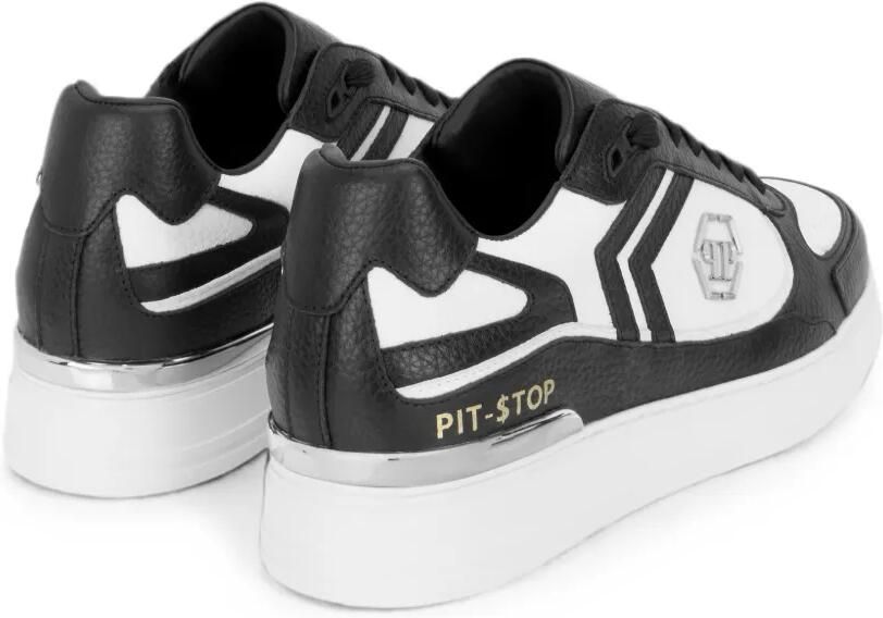 Philipp Plein Pit-$top low-top sneakers Zwart - Foto 4