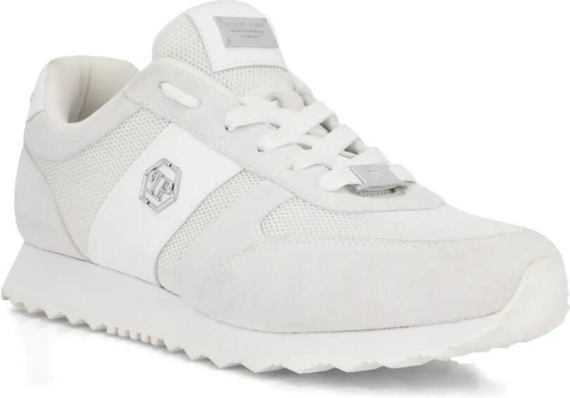 Philipp Plein Portofino Runner Hexagon low-top sneakers Wit