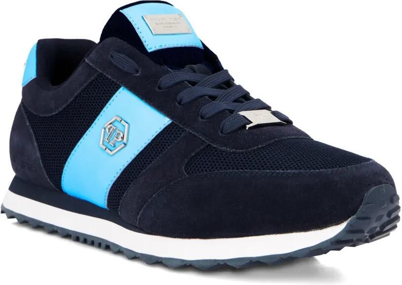 Philipp Plein Portofino Runner Hexagon sneakers Blauw - Foto 3