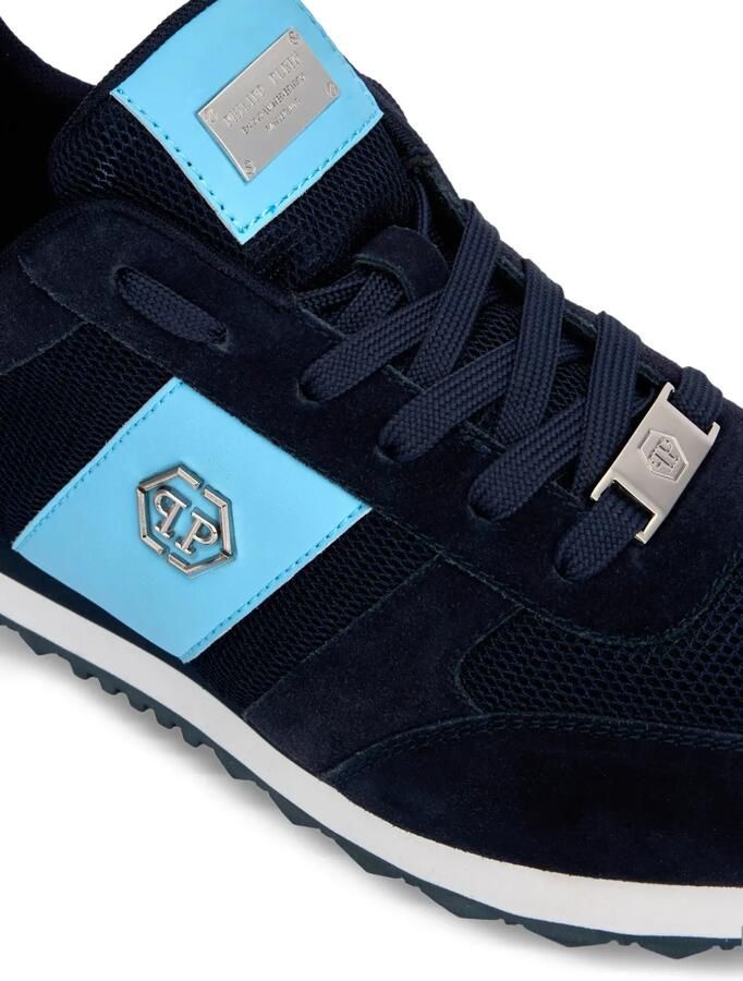 Philipp Plein Portofino Runner Hexagon sneakers Blauw - Foto 2