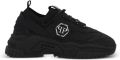 Philipp Plein Predator low-top sneakers met stras Zwart - Zwart