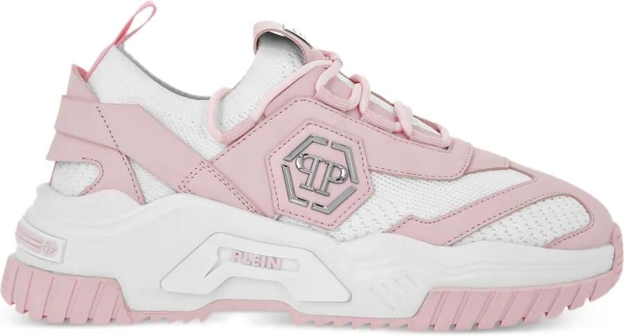 Philipp Plein Predator low-top sneakers Wit