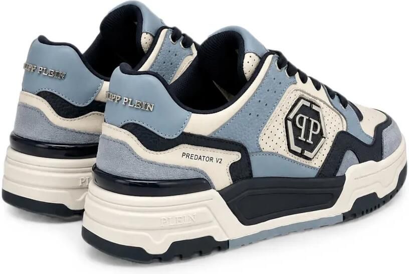 Philipp Plein Predator V2 low-top sneakers Blauw - Foto 4