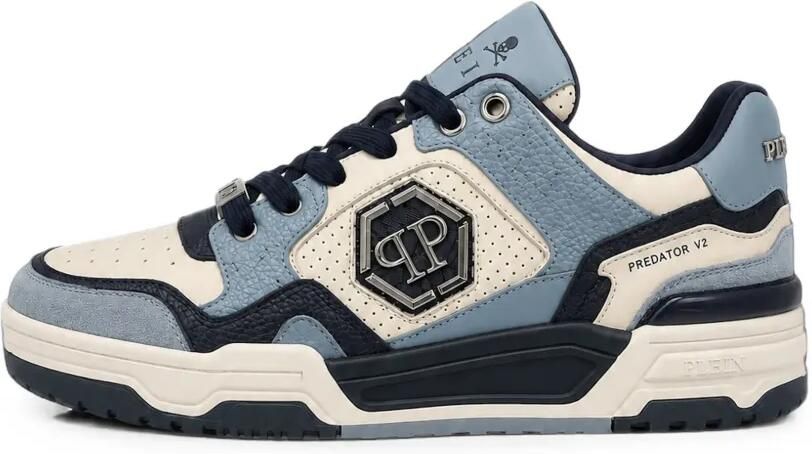 Philipp Plein Predator V2 low-top sneakers Blauw - Foto 5