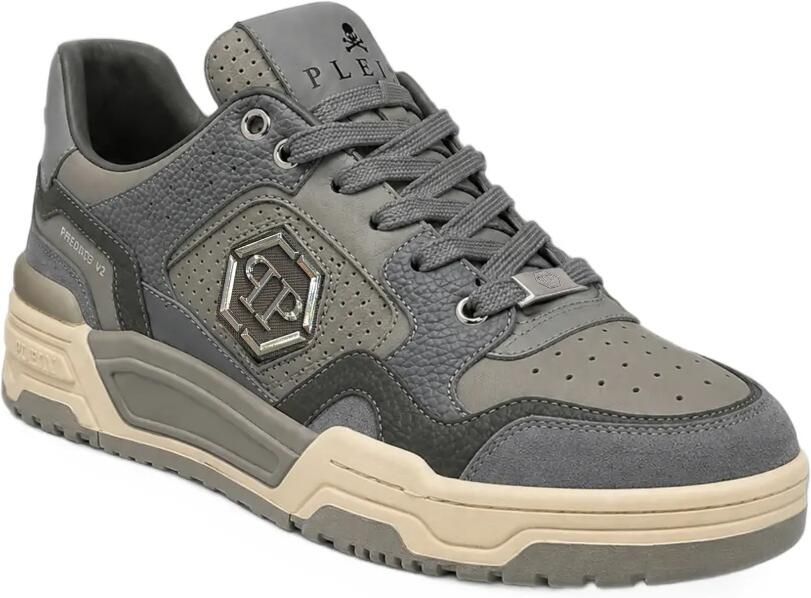 Philipp Plein Predator V2 low-top sneakers Grijs - Foto 3