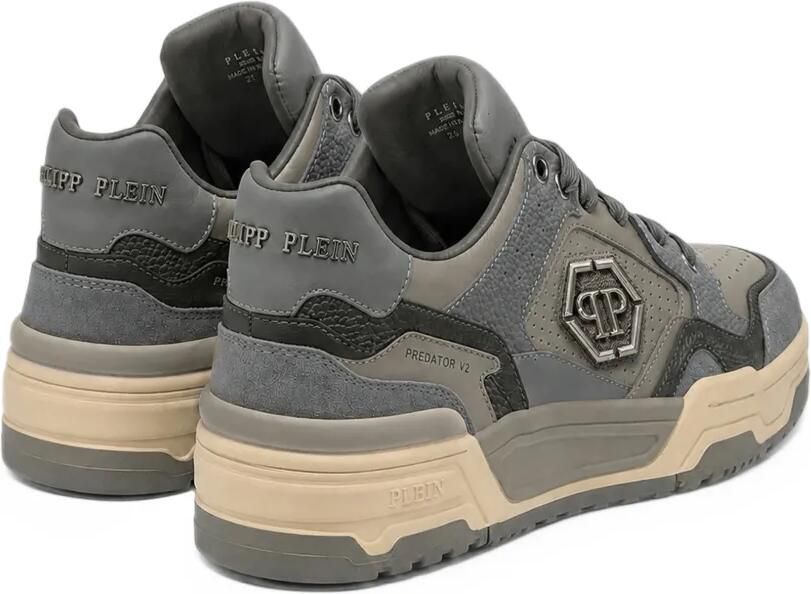 Philipp Plein Predator V2 low-top sneakers Grijs - Foto 4