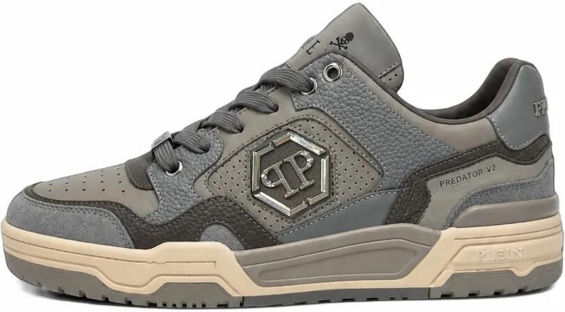 Philipp Plein Predator V2 low-top sneakers Grijs - Foto 5