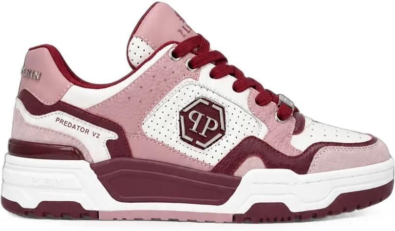 Philipp Plein Predator V2 low-top sneakers Roze
