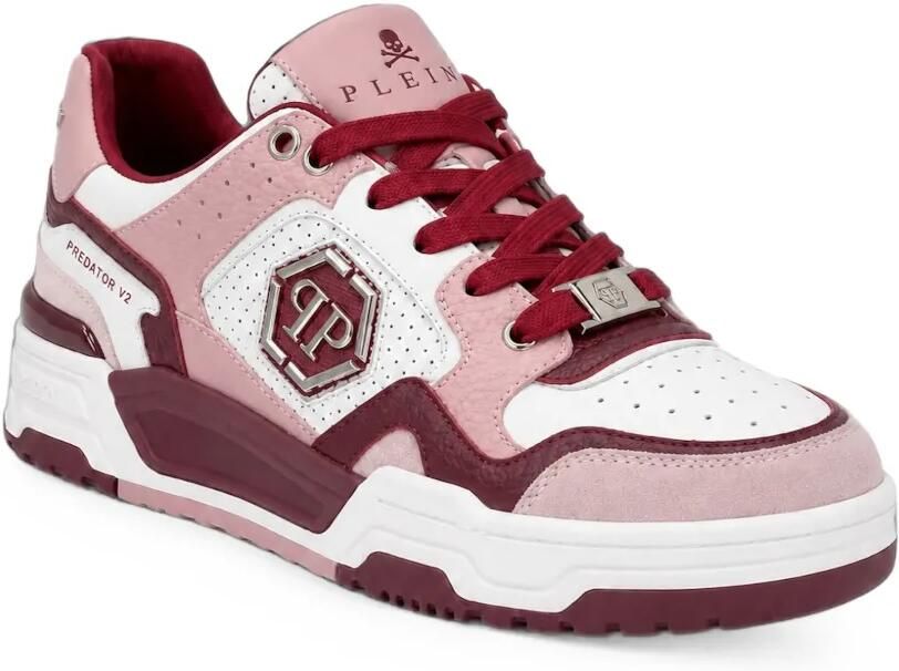 Philipp Plein Predator V2 low-top sneakers Roze - Foto 3