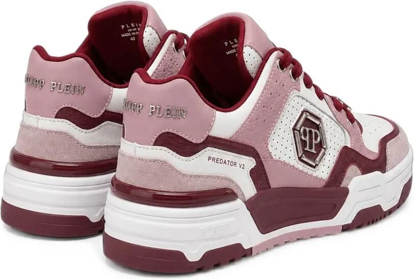 Philipp Plein Predator V2 low-top sneakers Roze - Foto 4