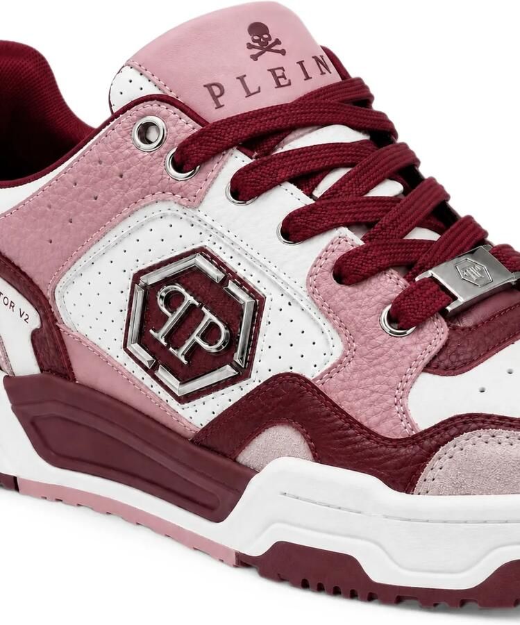 Philipp Plein Predator V2 low-top sneakers Roze - Foto 2