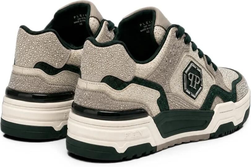 Philipp Plein Predator V2 Strass low-top sneakers Beige - Foto 4