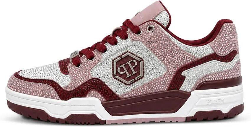 Philipp Plein Predator V2 Strass low-top sneakers Roze - Foto 5