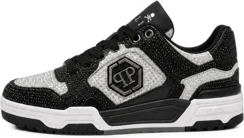 Philipp Plein Predator V2 Strass low-top sneakers Zwart - Foto 5