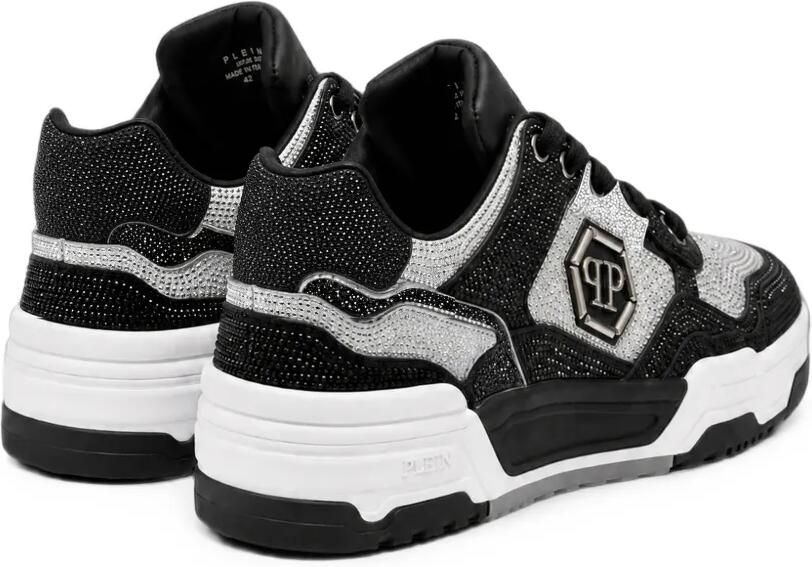 Philipp Plein Predator V2 Strass low-top sneakers Zwart - Foto 4