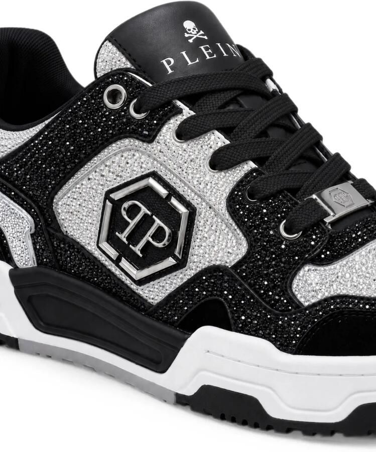 Philipp Plein Predator V2 Strass low-top sneakers Zwart - Foto 2