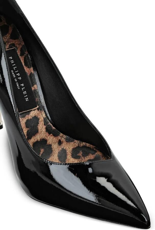 Philipp Plein Pumps met doodskop hak Zwart - Foto 4
