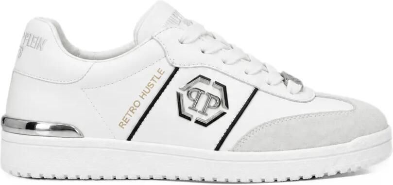 Philipp Plein Retro Hustle low-top sneakers Wit
