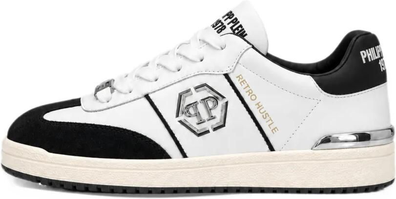 Philipp Plein Retro Hustle low-top sneakers Wit