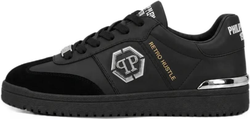 Philipp Plein Retro Hustle low-top sneakers Zwart