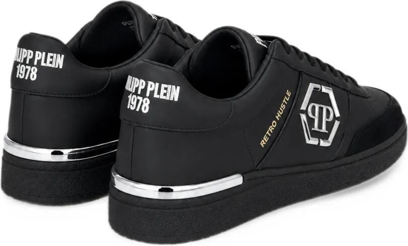 Philipp Plein Retro Hustle low-top sneakers Zwart - Foto 4