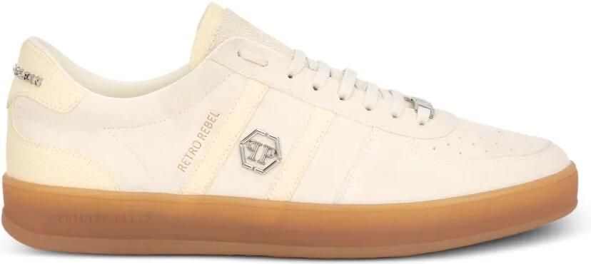 Philipp Plein Retro Rebel suède sneakers Beige