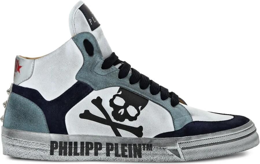 Philipp Plein Retrokickz high-top sneakers Wit