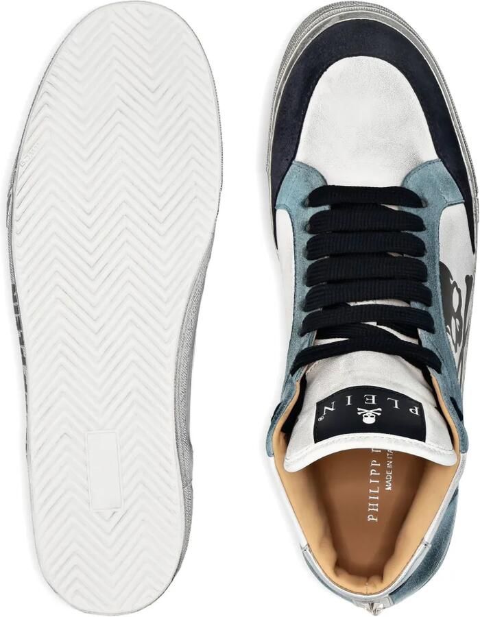 Philipp Plein Retrokickz high-top sneakers Wit - Foto 2