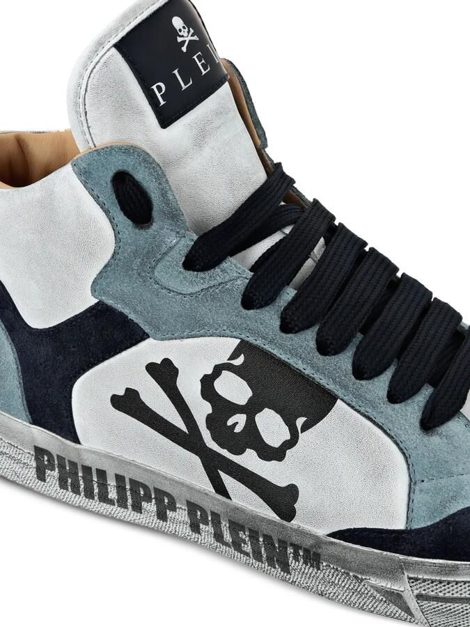 Philipp Plein Retrokickz high-top sneakers Wit - Foto 3