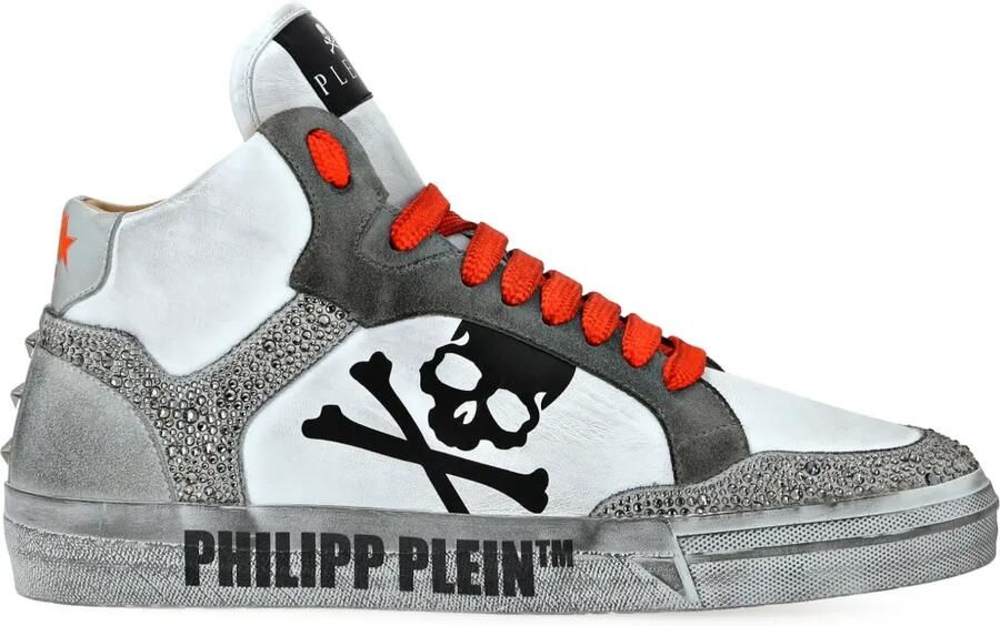 Philipp Plein Retrokickz TM high-top sneakers Wit