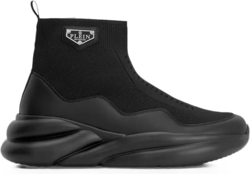 Philipp Plein Runner Sock Skywalker sneakers Zwart