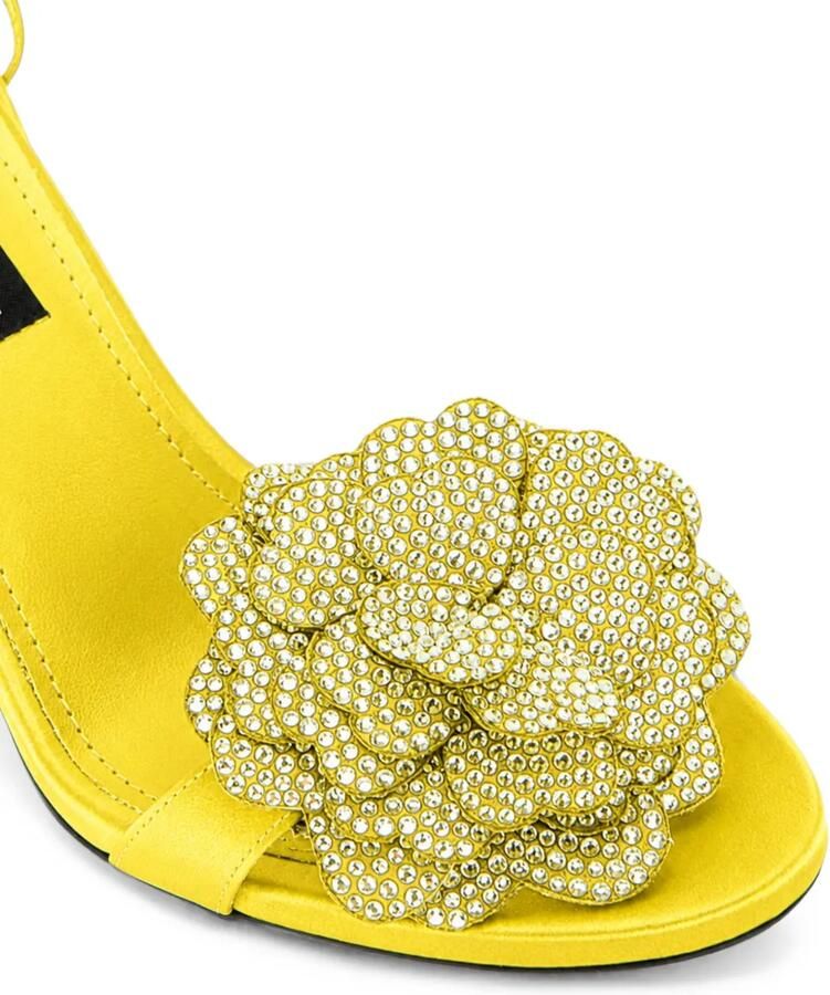 Philipp Plein Sandalen met hoge hak en veters Geel - Foto 1