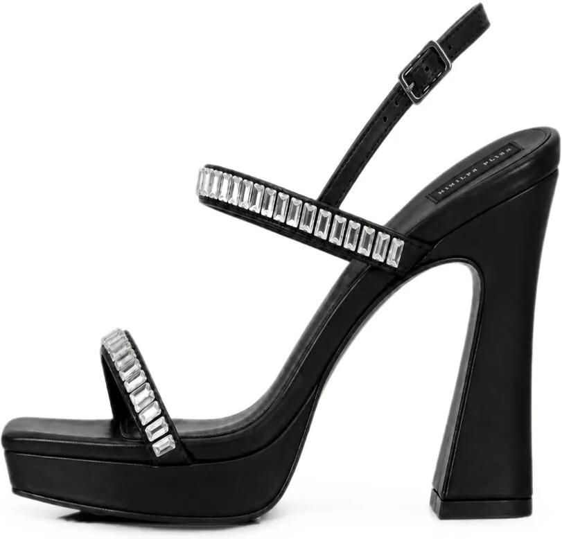 Philipp Plein Sandalen verfraaid met kristallen Zwart - Foto 3