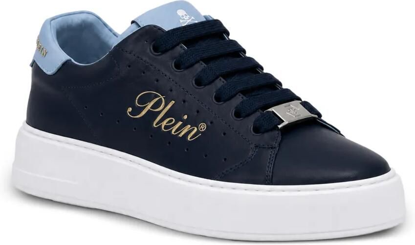 Philipp Plein Signature low-top sneakers Blauw - Foto 3