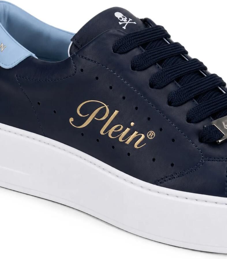 Philipp Plein Signature low-top sneakers Blauw - Foto 2