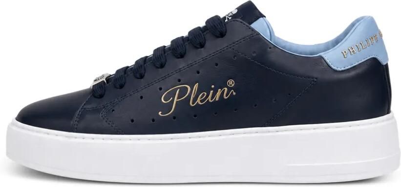 Philipp Plein Signature low-top sneakers Blauw - Foto 5