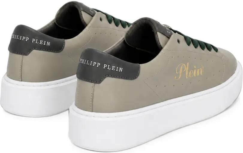 Philipp Plein Signature low-top sneakers Grijs - Foto 4